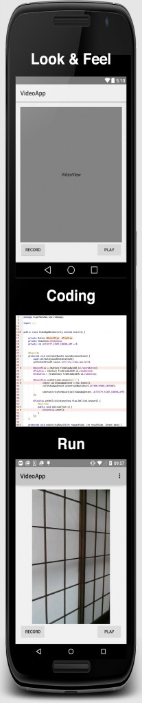 How to create an android video app