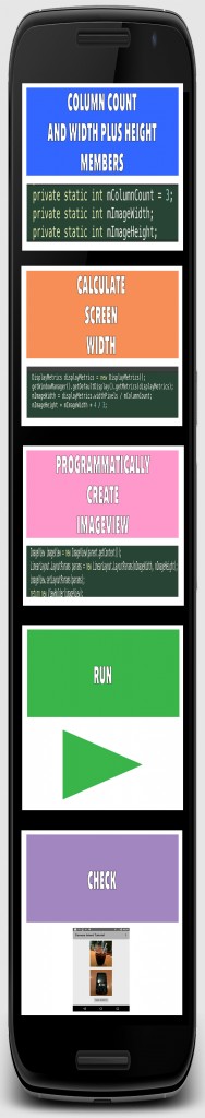 android recyclerview multi-column gallery