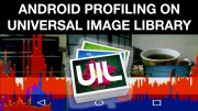 Profiling universal image loader library