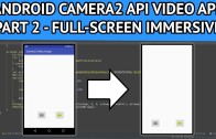 android video app still capture recording