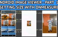 Android image viewer custom view onMeasure
