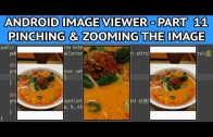 Android image viewer pinch zoom