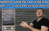 android video app starting preview display