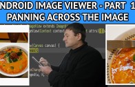Android image viewer panning