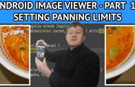 Android image viewer setting panning bounds