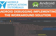 android studio debugging workaround fix