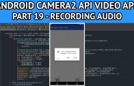 android video app recording audio