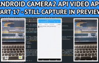 android video app still capture recording