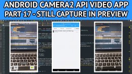 android video app still capture session